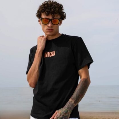 Snatched- Coal Black Classic Heavyweight Short Sleeve