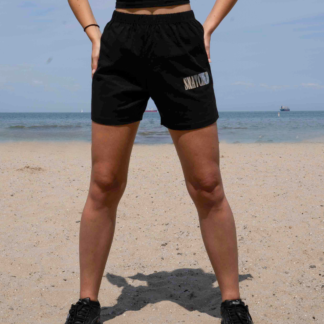 Silver Black Shorts