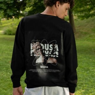 Medusa Graphic Oversized Heavy Blend Crewneck